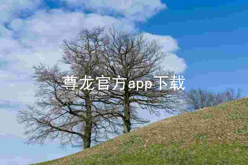 尊龙官方app下载